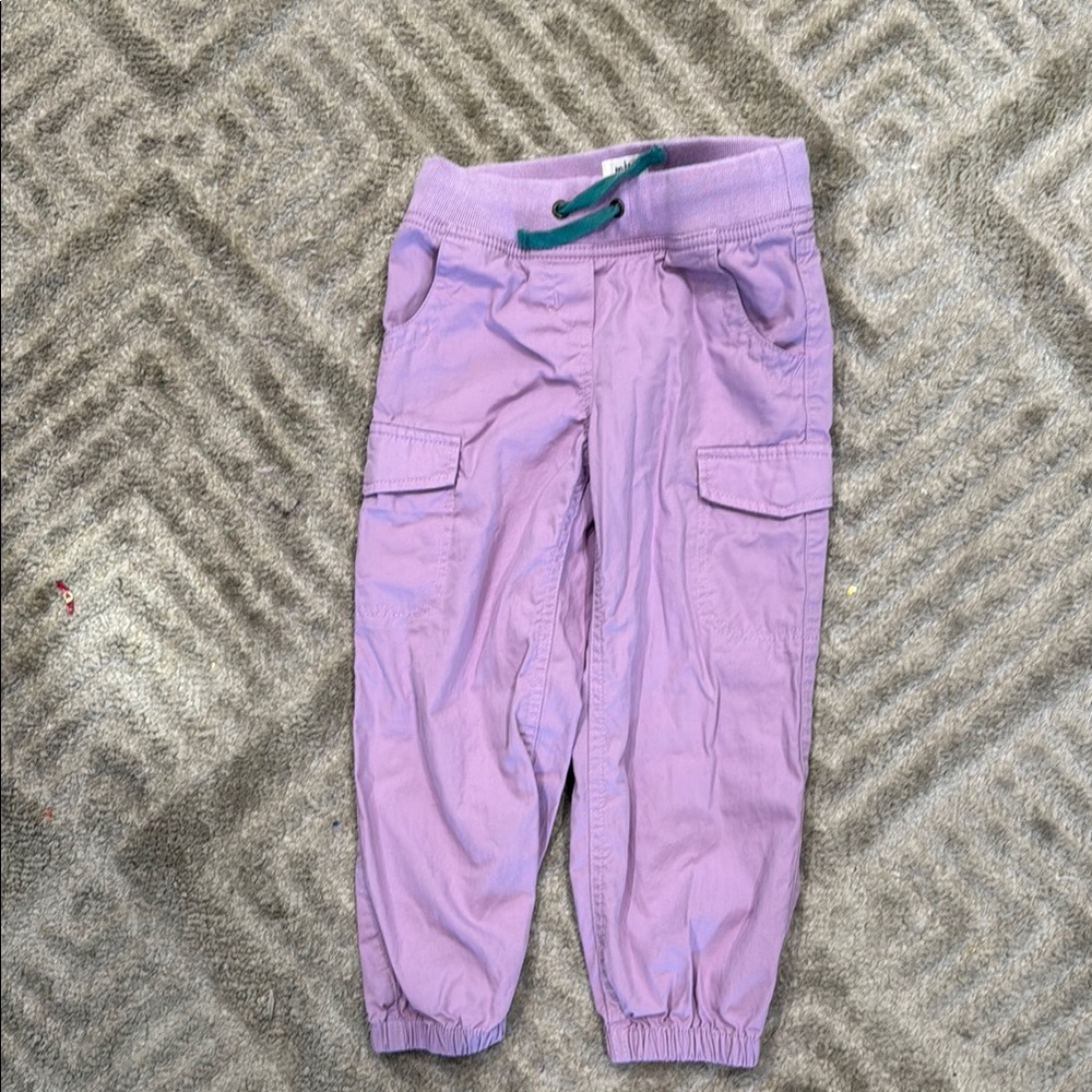 Boden Kids Lilac Cargo Joggers